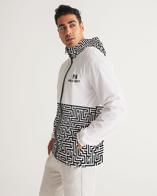 THE LIFE MAZE Men's Windbreaker