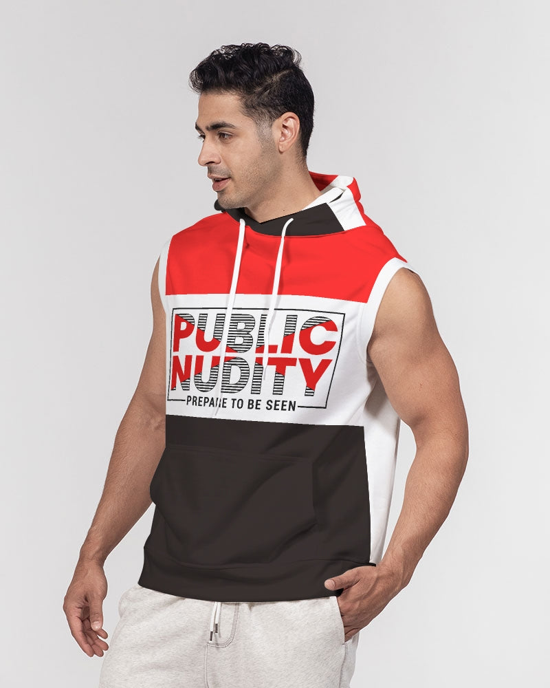 Prepare to Be Seen Men's Premium Heavyweight Sleeveless Hoodie