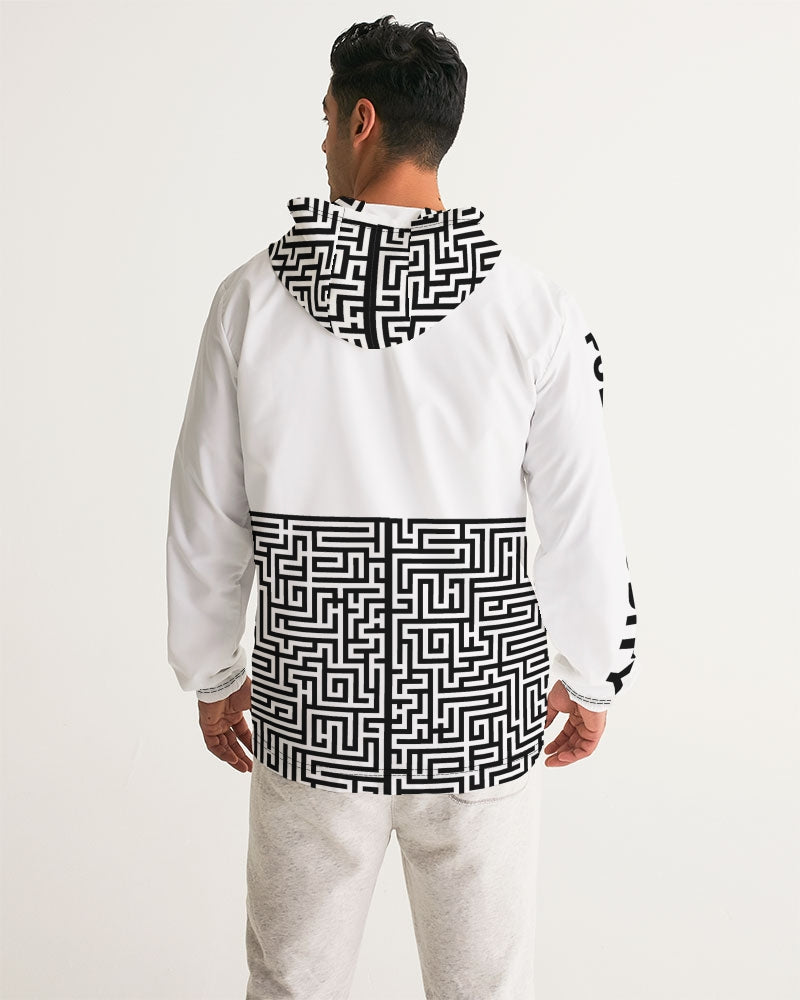 THE LIFE MAZE Men's Windbreaker