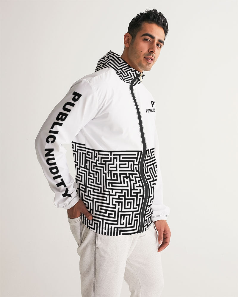 THE LIFE MAZE Men's Windbreaker