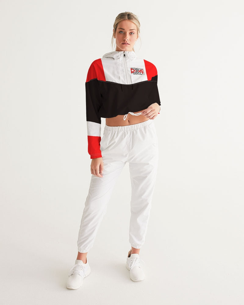 Prepare to Be Seen Women's Cropped Windbreaker