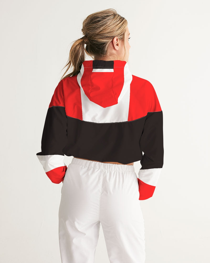 Prepare to Be Seen Women's Cropped Windbreaker