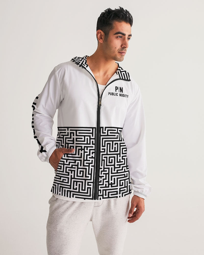 THE LIFE MAZE Men's Windbreaker