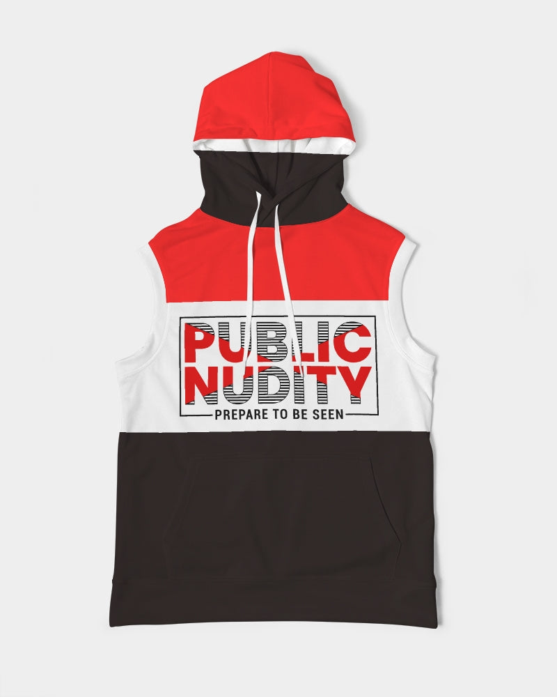 Prepare to Be Seen Men's Premium Heavyweight Sleeveless Hoodie