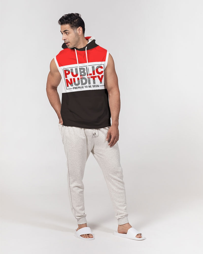 Prepare to Be Seen Men's Premium Heavyweight Sleeveless Hoodie